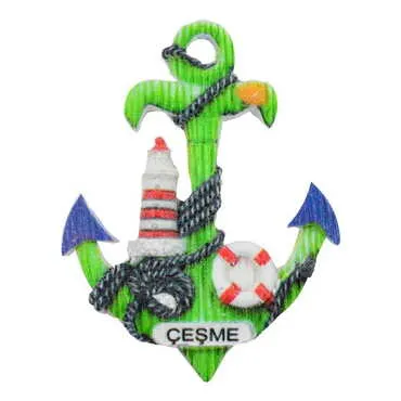 Toptan Çeşme Temalı Polyester Uv Baskılı Magnet - 8