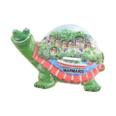 Toptan Marmaris Temalı Polyester Uv Baskılı Magnet - 15