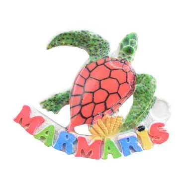 Toptan Marmaris Temalı Polyester Uv Baskılı Magnet - 16