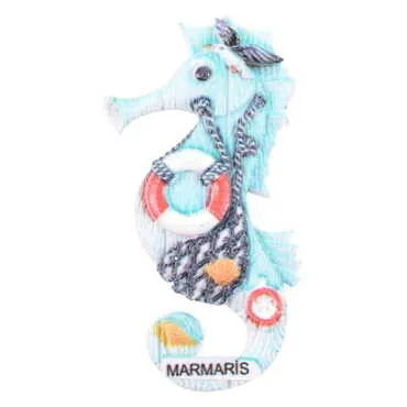 Toptan Marmaris Temalı Polyester Uv Baskılı Magnet - 27