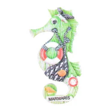 Toptan Marmaris Temalı Polyester Uv Baskılı Magnet - 29