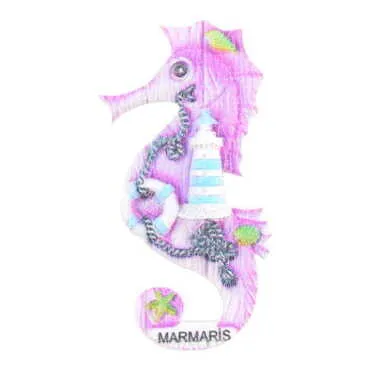 Toptan Marmaris Temalı Polyester Uv Baskılı Magnet - 31