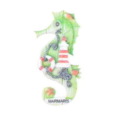 Toptan Marmaris Temalı Polyester Uv Baskılı Magnet - 33