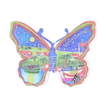 Toptan Marmaris Temalı Polyester Uv Baskılı Magnet - 36