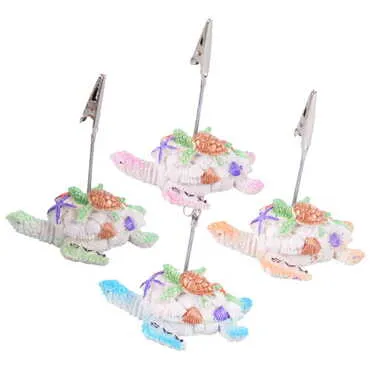 Kas Themed Polyester Turtle Note Holder - 2