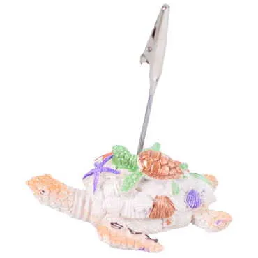 Kas Themed Polyester Turtle Note Holder - 4
