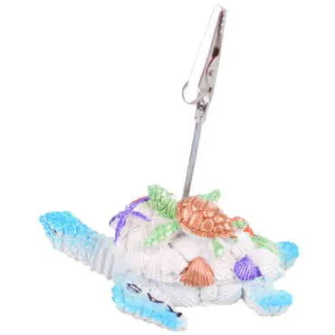 Kas Themed Polyester Turtle Note Holder - 5