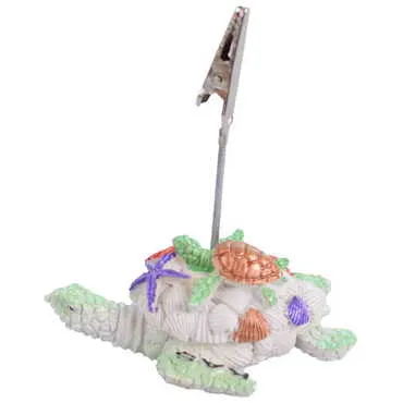 Kas Themed Polyester Turtle Note Holder - 6