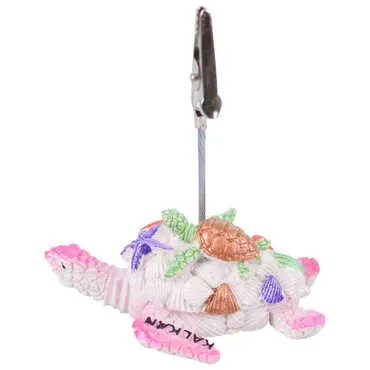 Kalkan Themed Polyester Turtle Note Holder - 4