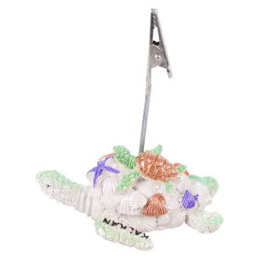 Kalkan Themed Polyester Turtle Note Holder - 5