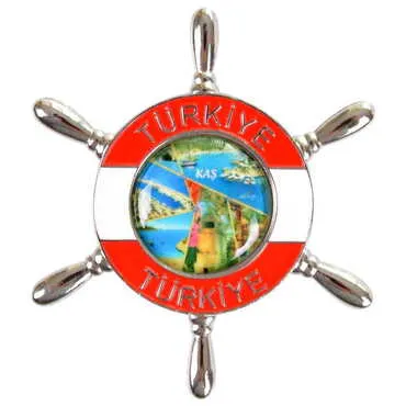 Toptan Kaş Temalı Metal Myros Dumen Magnet - 4