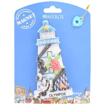 Toptan Olympos Temalı Kartonetli UV Polyester Magnet - 4