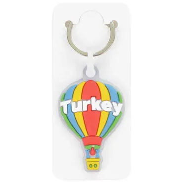 Wholesale Cappadocia Themed Rubber Keychain - Standart - 2