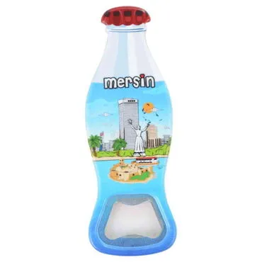 Wholesale Mersin Themed Myros Bottle Opener Refrigerator Magnet 42x120 mm
