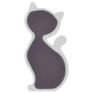 Toptan Kapadokya Temalı Uv Baskılı Kedi Şekilli Magnet 43x87 mm - 2