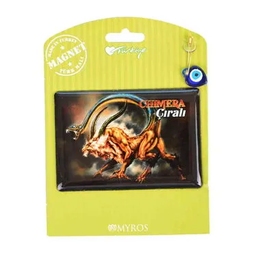Wholesale Çıralı Themed Myros Carded Refrigerator Magnet