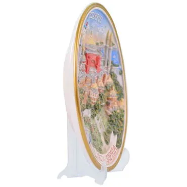 Wholesale 15 cm Hagia Sophia Istanbul Decorative Plate - Standart - 2