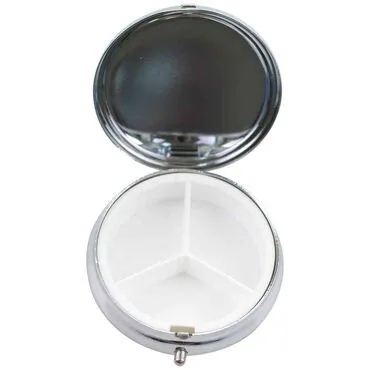 Wholesale Cappadocia Themed Myros Round Pill Box 50x15 mm - 5