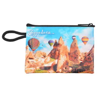 Wholesale Cappadocia Themed Myros Wallet 113x80x8 mm