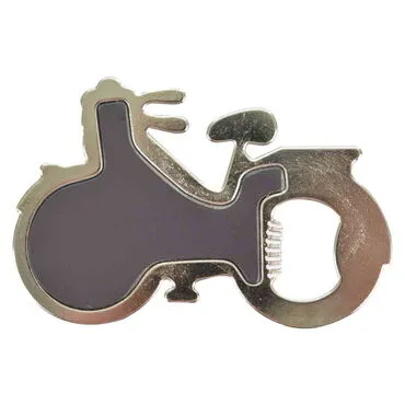 Wholesale Mersin Themed Myros Metal Bicycle Bottle Opener Refrigerator Magnet 100x65 mm - 2