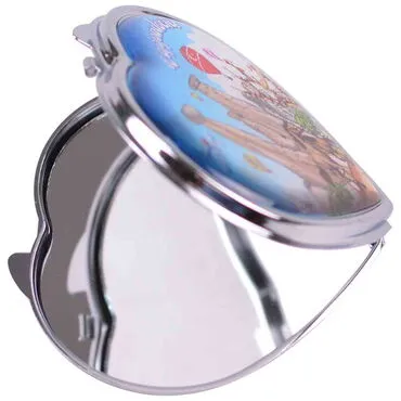 Wholesale Kapadokya Themed Myros Metal Heart Mirror 70x65x8 mm - 3