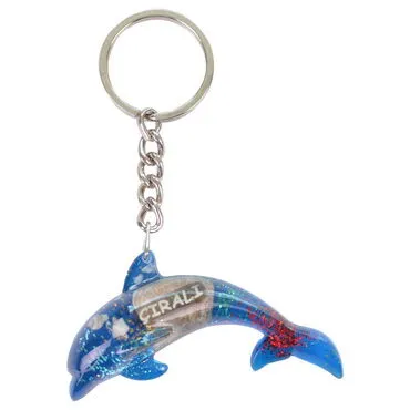 Wholesale Çıralı Themed Clear Polyester Keychain