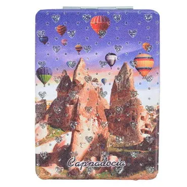 Wholesale Cappadocia Themed Myros Rectangle PU Mirror