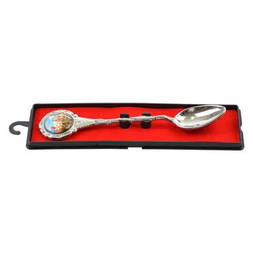 Wholesale Cappadocia Themed Myros Metal Souvenir Spoon 25x130 mm - 3