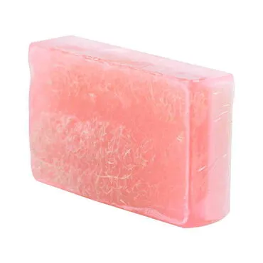 Wholesale 100 Gr Rose Scented Loofah Body Care Soap - Standart - 2