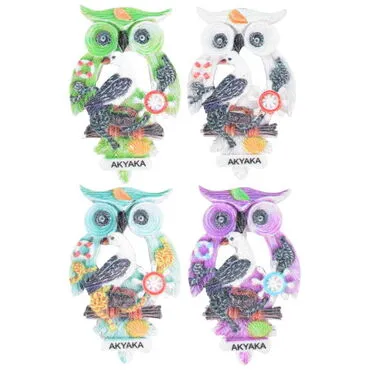 Toptan Akyaka Temalı Polyester Uv Baskılı Magnet - 2