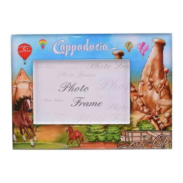 Toptan Kapadokya Temalı Myros Fotoğraf Çerçevesi 10x15 cm - 4
