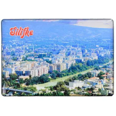 Wholesale Silifke Themed Myros Rectangle Refrigerator Magnet 80x55 mm - 16