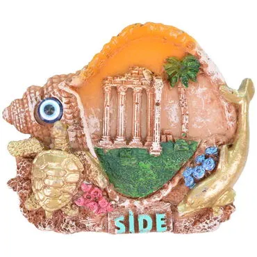 Side Themed Polyester Fridge Magnet - 53