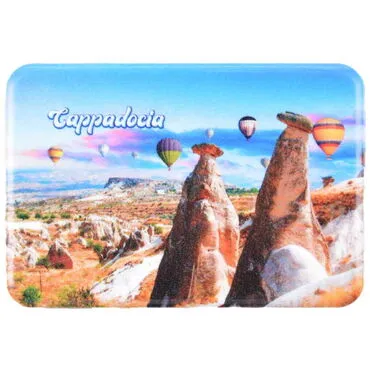 Toptan Kapadokya Temalı Uv Baskılı Magnet 80x50 mm - 6