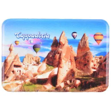 Toptan Kapadokya Temalı Uv Baskılı Magnet 80x50 mm - 7