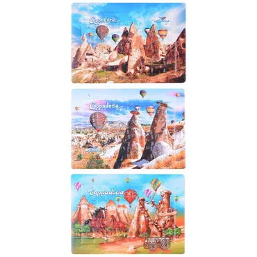 Wholesale Cappadocia Themed UV Printed Puzzle 130x180 mm - 2