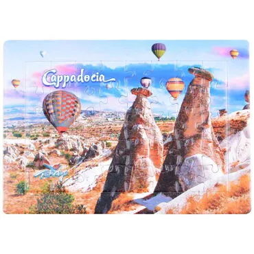 Wholesale Cappadocia Themed UV Printed Puzzle 130x180 mm - 3