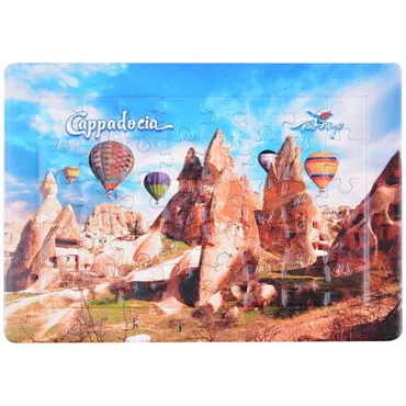Wholesale Cappadocia Themed UV Printed Puzzle 130x180 mm - 4