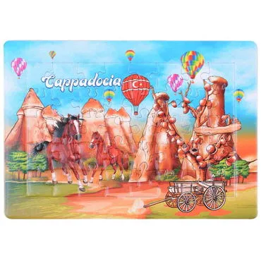 Wholesale Cappadocia Themed UV Printed Puzzle 130x180 mm - 5