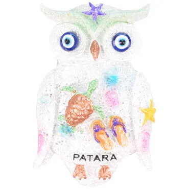 Toptan Patara Temalı Taşlı ve Sedefli Polyester Magnet - 5