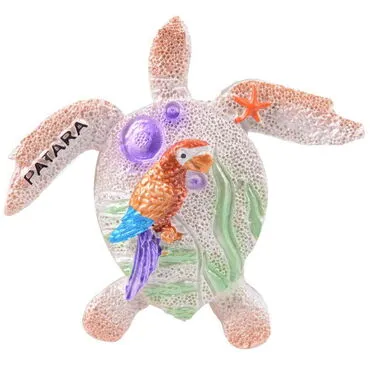 Toptan Patara Temalı Taşlı ve Sedefli Polyester Magnet - 7