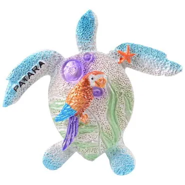 Toptan Patara Temalı Taşlı ve Sedefli Polyester Magnet - 8