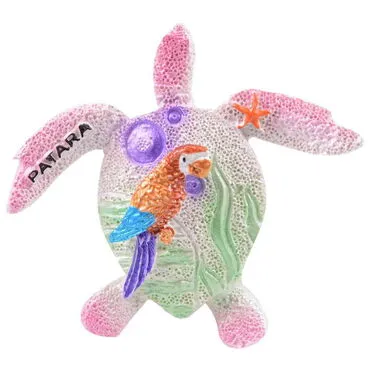 Toptan Patara Temalı Taşlı ve Sedefli Polyester Magnet - 9