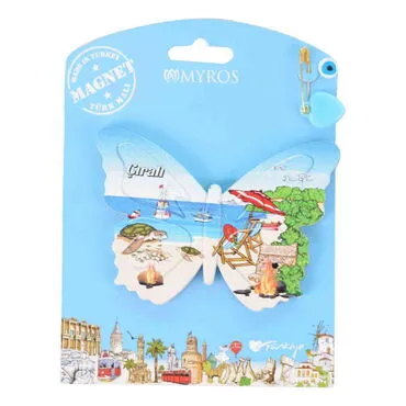 Wholesale Çıralı Themed UV Printed Carded Plastic Refrigerator Magnet - 3