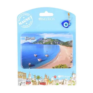 Wholesale Çıralı Themed UV Printed Carded Plastic Refrigerator Magnet - 5