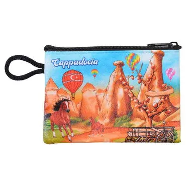 Toptan Kapadokya Temalı Myros Cüzdan 113x80x8 mm - 8