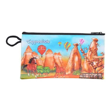 Wholesale Cappadocia Themed Myros Wallet 183x97x8 mm - 6