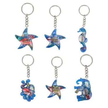 Wholesale Çıralı Themed Clear Polyester Keychain - 2