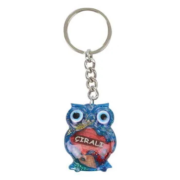 Wholesale Çıralı Themed Clear Polyester Keychain - 5