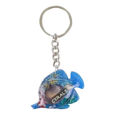 Wholesale Çıralı Themed Clear Polyester Keychain - 6